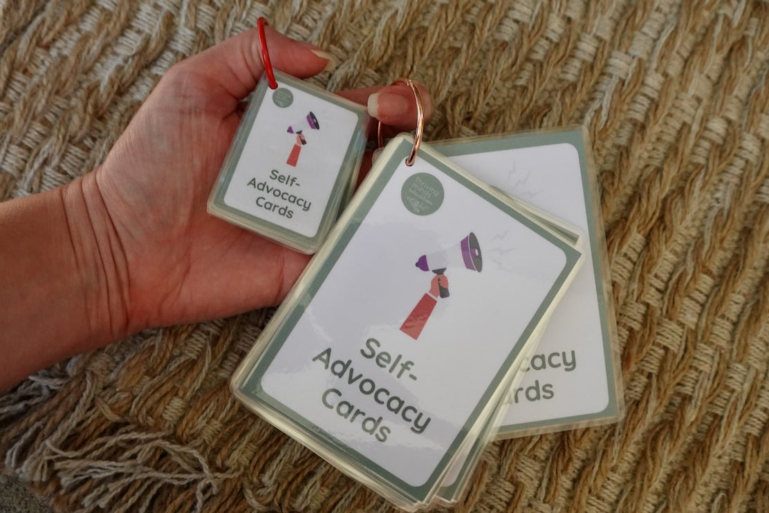 Laminated Self Advocacy Cards