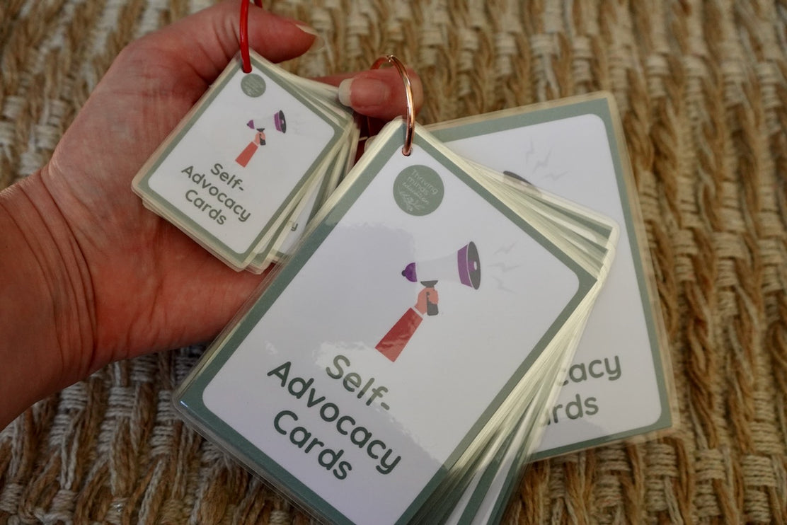 Laminated Self Advocacy Cards