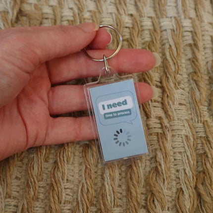 'I need time to process' Keyring