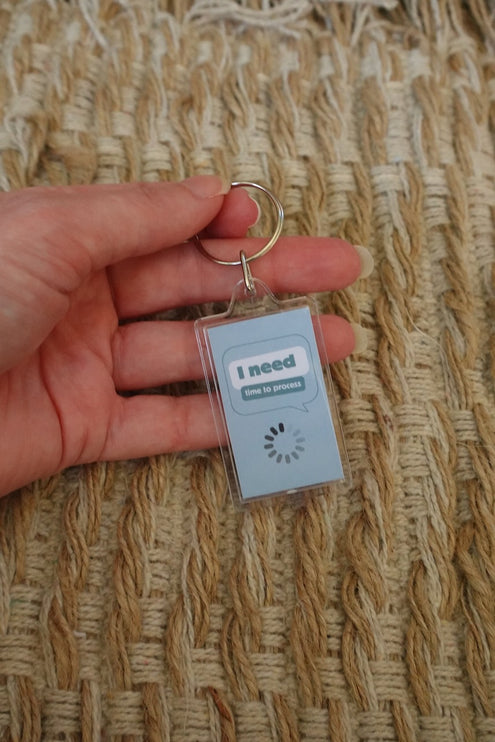 'I need time to process' Keyring