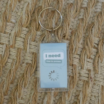 'I need time to process' Keyring