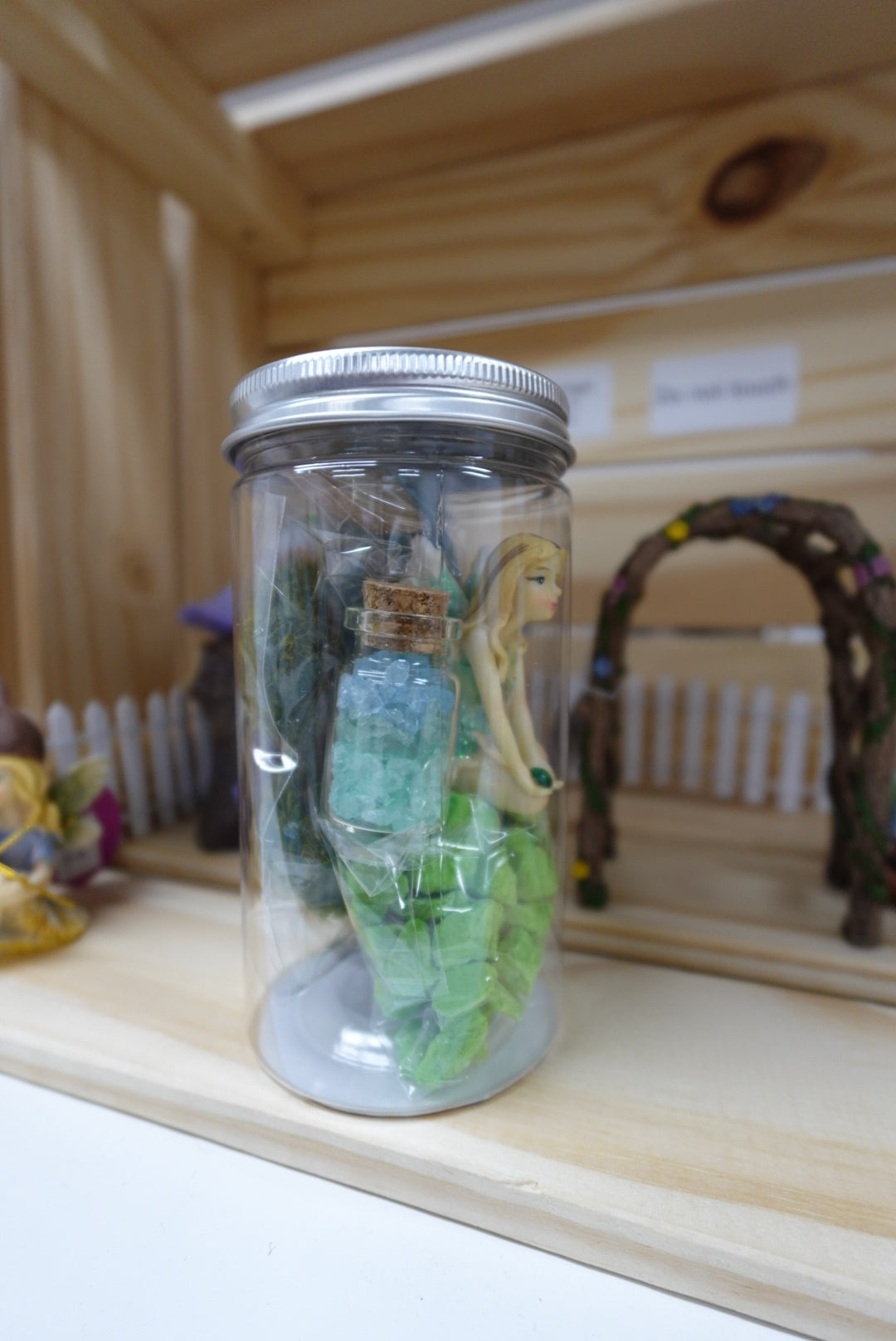Glitter Fairy Garden Kit In A Jar