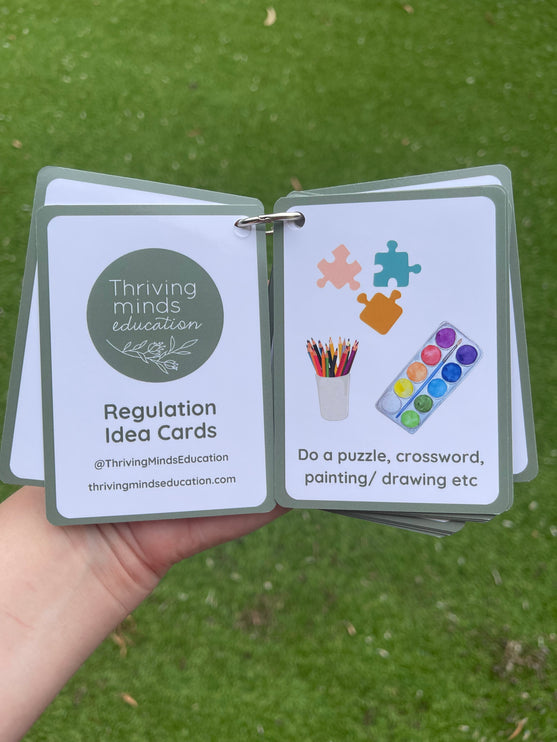 Regulation Idea Cards- Ringed Set