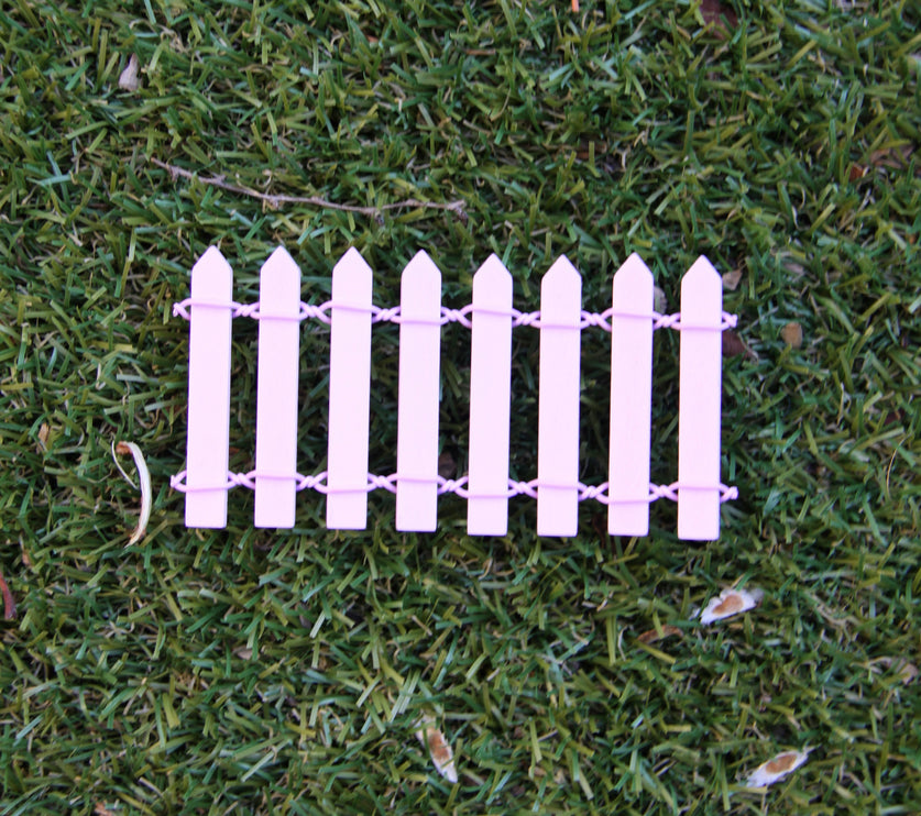 Mini Wooden Fence- Wide