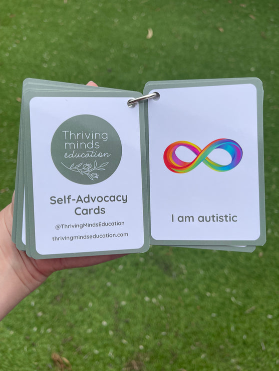 Self-Advocacy Cards- Ringed Set