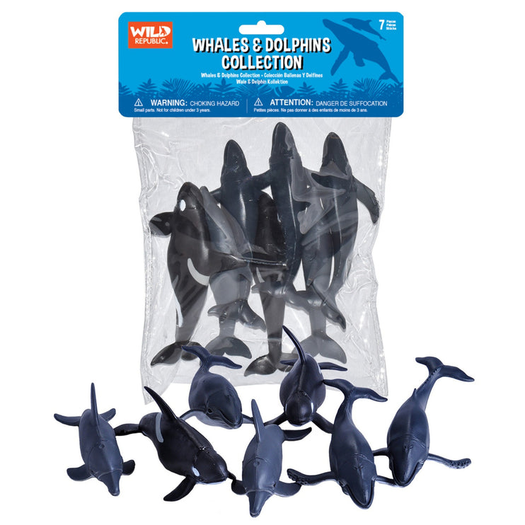 Whales and Dolphins Collection-7pcs