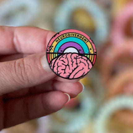 'Neurodivergent' Pin