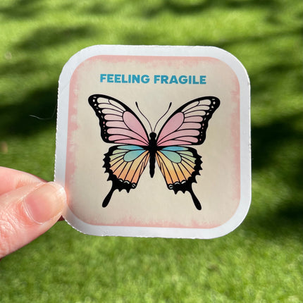'Feeling Fragile' Sticker