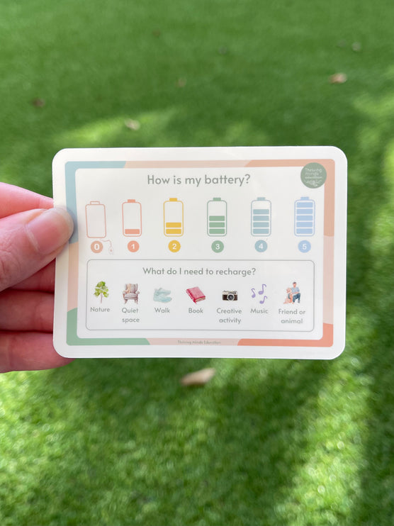 'How is my battery?' Sticker