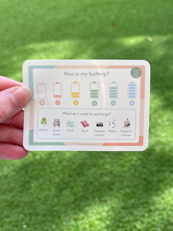 'How is my battery?' Sticker