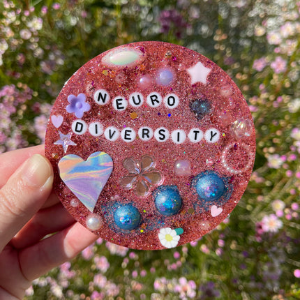 Pink 'Neurodiversity' Glimmer Shimmer
