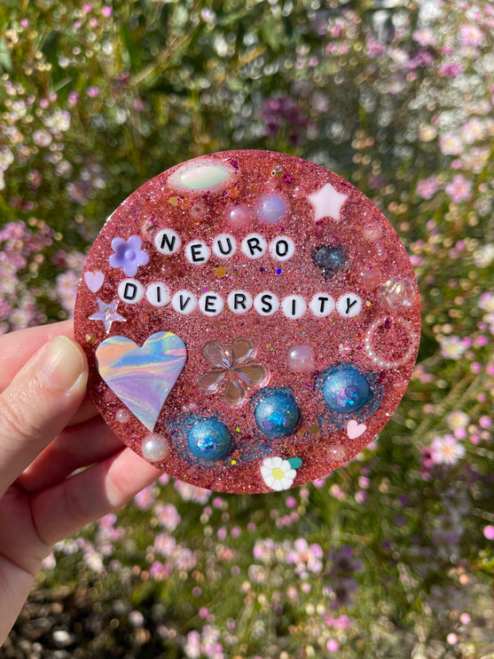 Pink 'Neurodiversity' Glimmer Shimmer