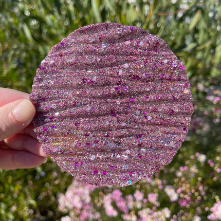 Double Sided -Pink and Gold Glimmer Shimmer