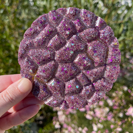 Double Sided -Pink and Gold Glimmer Shimmer