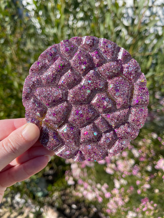 Double Sided -Pink and Gold Glimmer Shimmer