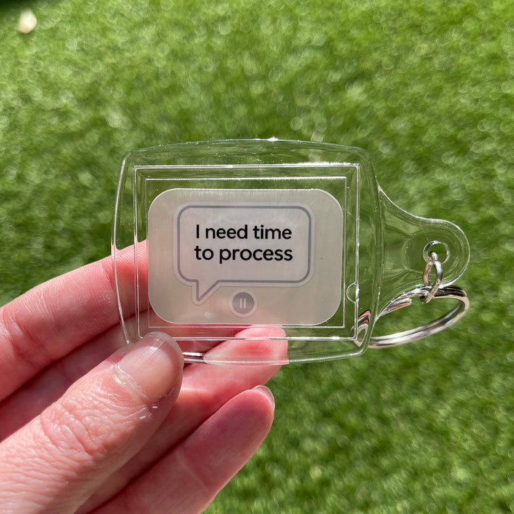 'I need time to process' Keyring