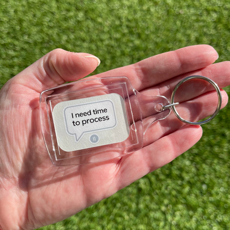'I need time to process' Keyring