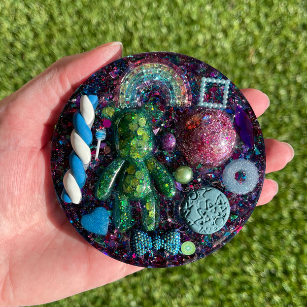 Green Gummy Bear Shimmer Glimmer