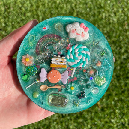 Emerald Trinkets Shimmer Glimmer- Double Sided