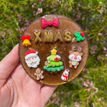 Brown and Gold 'Xmas' Shimmer Glimmer