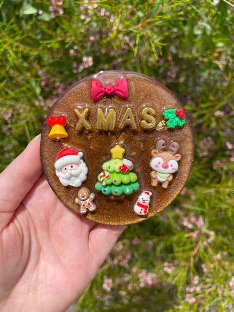 Brown and Gold 'Xmas' Shimmer Glimmer