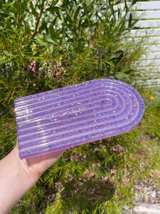 Purple Arch Tray