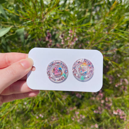 Confetti Glitter Earrings