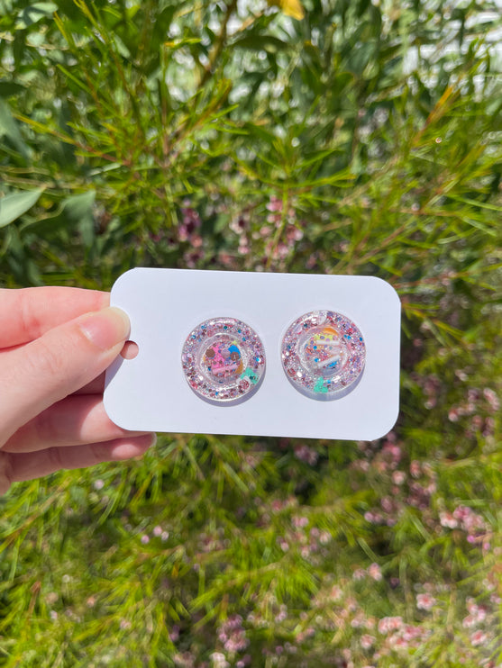 Confetti Glitter Earrings