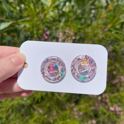 Confetti Glitter Earrings