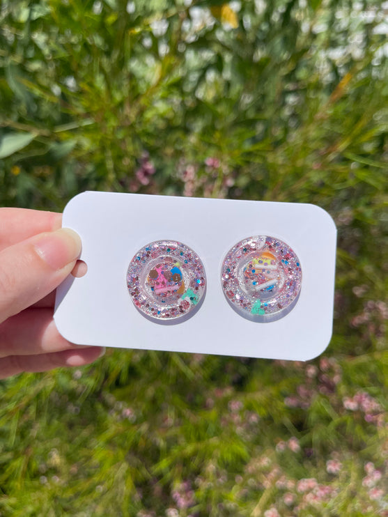 Confetti Glitter Earrings