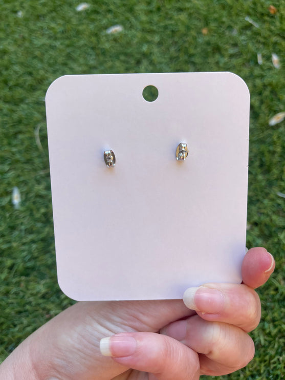 Ombre Dangle Glitter Earrings- Midnight Fireworks