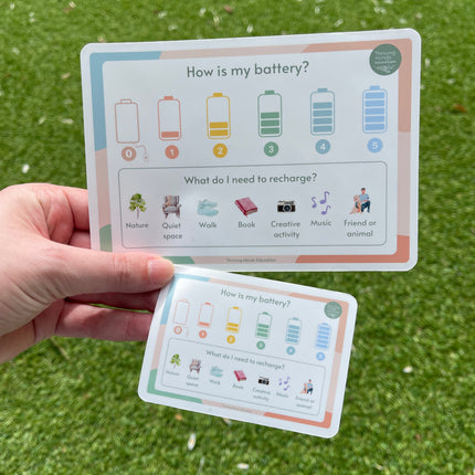 'How is my battery?' Sticker