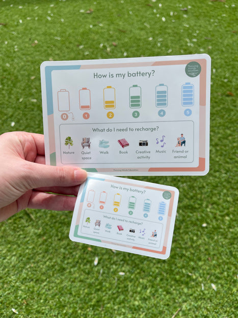 'How is my battery?' Sticker