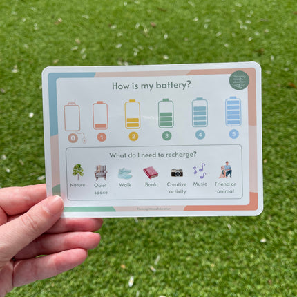 'How is my battery?' Sticker