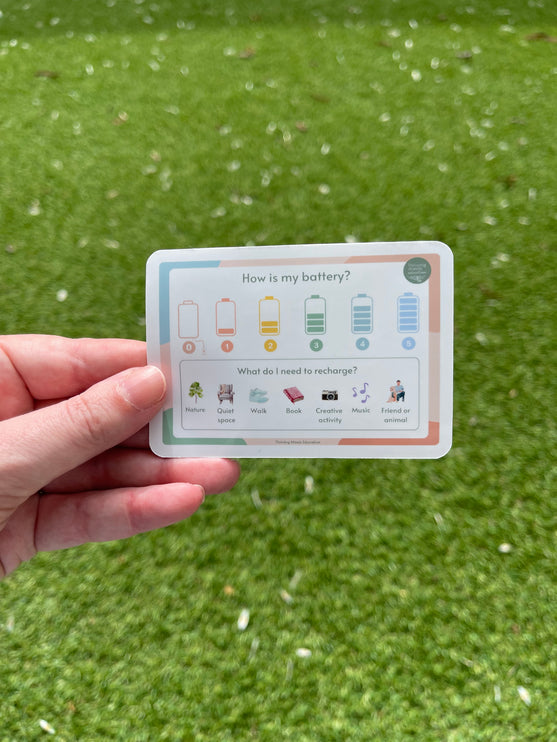 'How is my battery?' Sticker