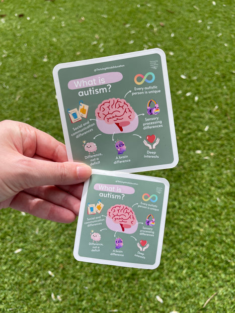 'What is autism?' Sticker
