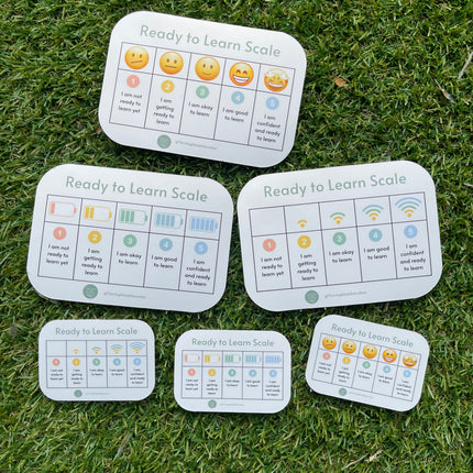 Battery 'Ready to Learn Scale' Sticker