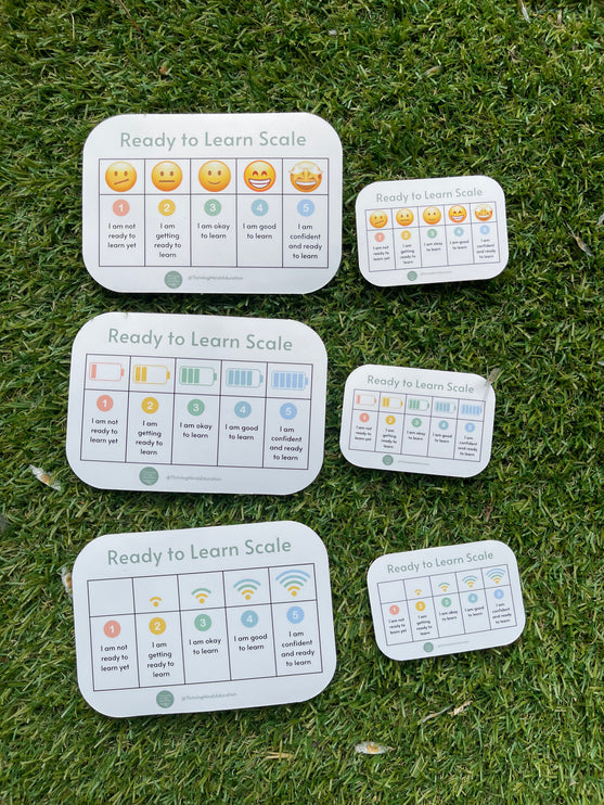 Battery 'Ready to Learn Scale' Sticker