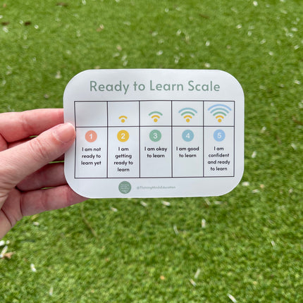 Wifi 'Ready to Learn Scale' Sticker