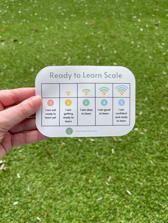 Wifi 'Ready to Learn Scale' Sticker