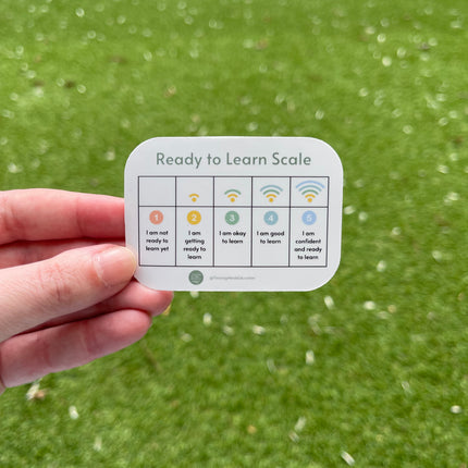 Wifi 'Ready to Learn Scale' Sticker