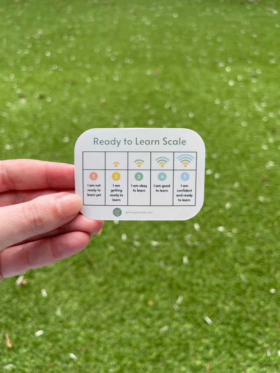 Wifi 'Ready to Learn Scale' Sticker