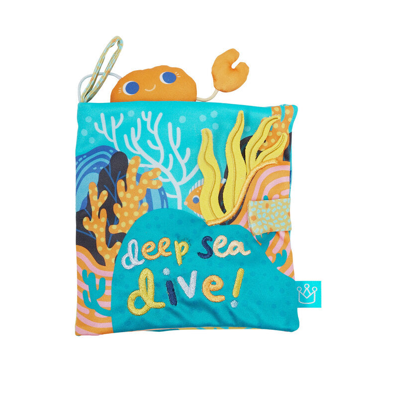 Deep Sea Dive Fabric Washable Bath Book