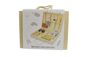 Calm & Breezy Wooden Kids Toolbox
