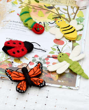 Insects & Bugs- Finger Puppet Set