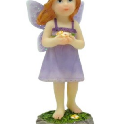 Standing Fairy with Flowers- 7cm