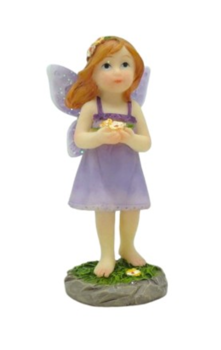 Standing Fairy with Flowers- 7cm