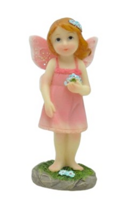 Standing Fairy with Flowers- 7cm