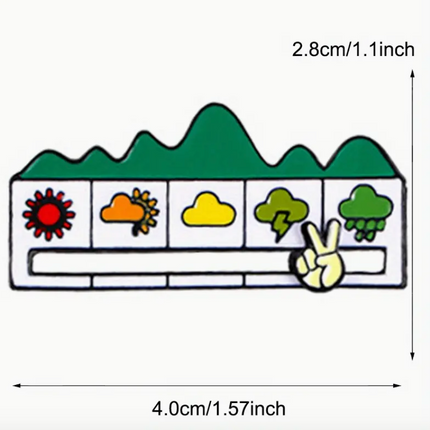 'Weather Slider' Pin