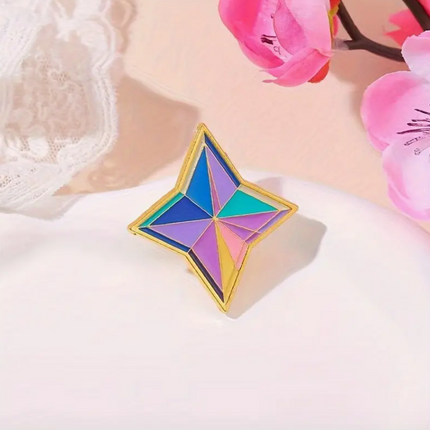 'Pastel Prism' Pin